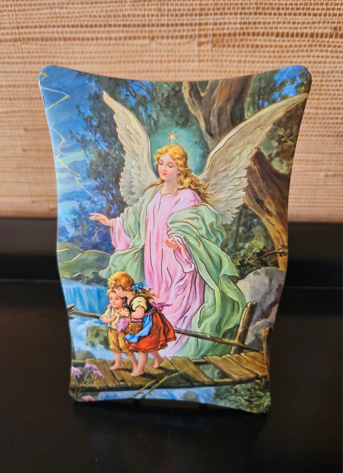Cuadro Angel de la Guarda para niños