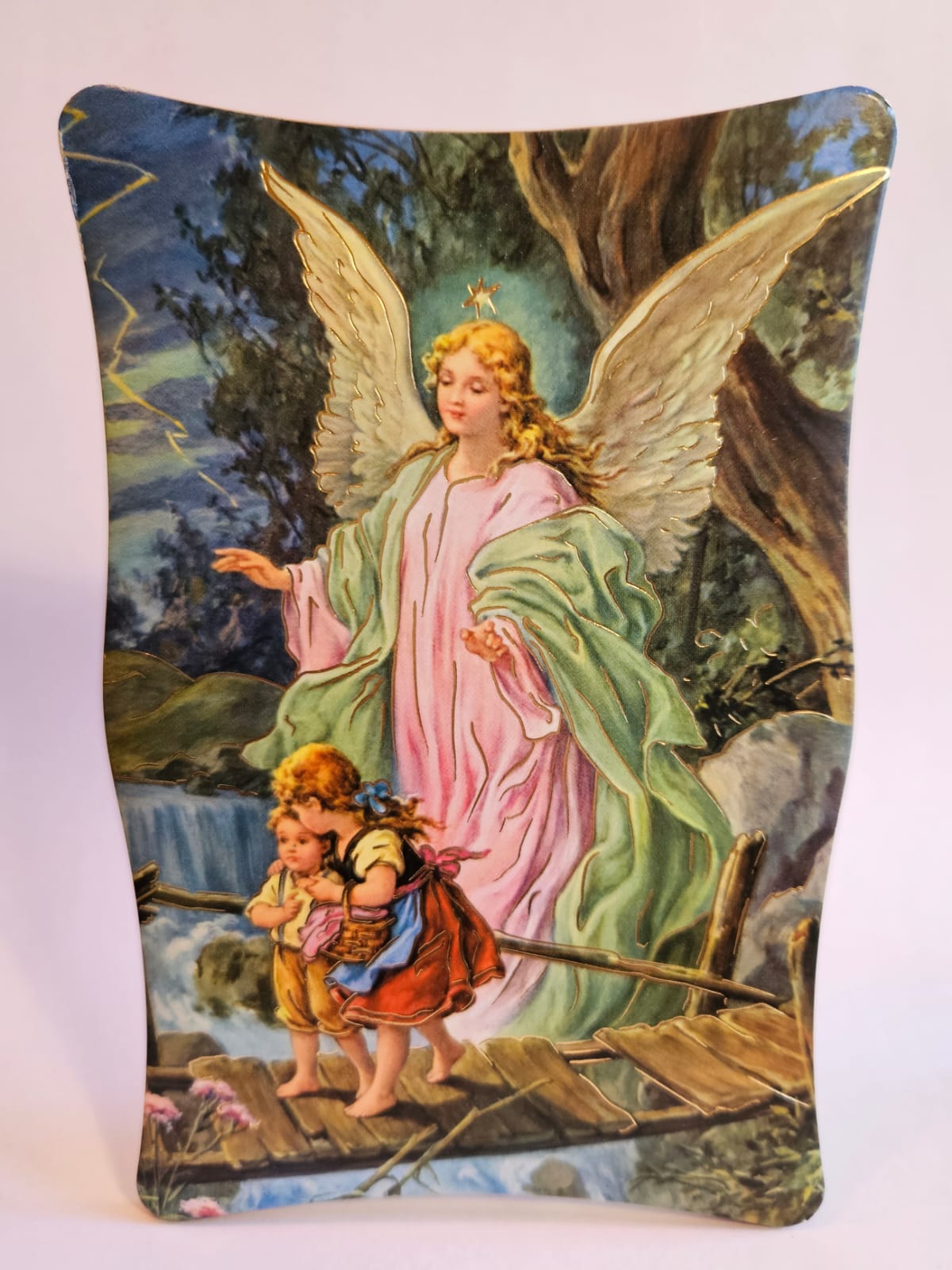 Cuadro Angel de la Guarda para niños
