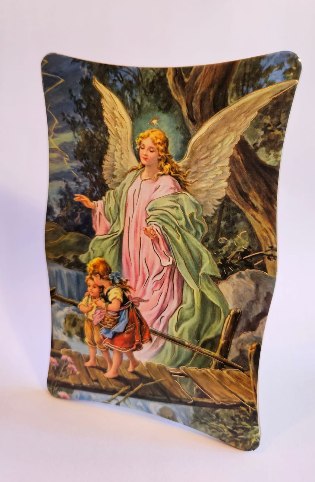Cuadro Angel de la Guarda para niños