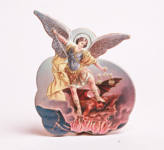 Cuadro con Magnético pequeño - Arcángel Miguel